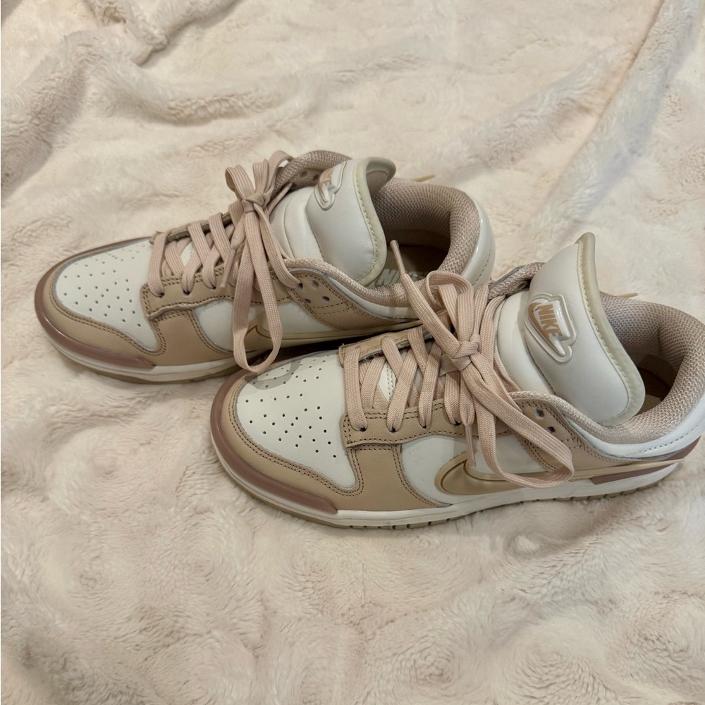NEW without Box Nike Dunk Low Twist Tan - Picture 8 of 8